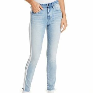 Levi’s classic mid rise skinny jeans vintage denim silver striped vintage pants